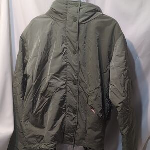 Women's Green Bench Love My Hood Jacket Size Small NWT